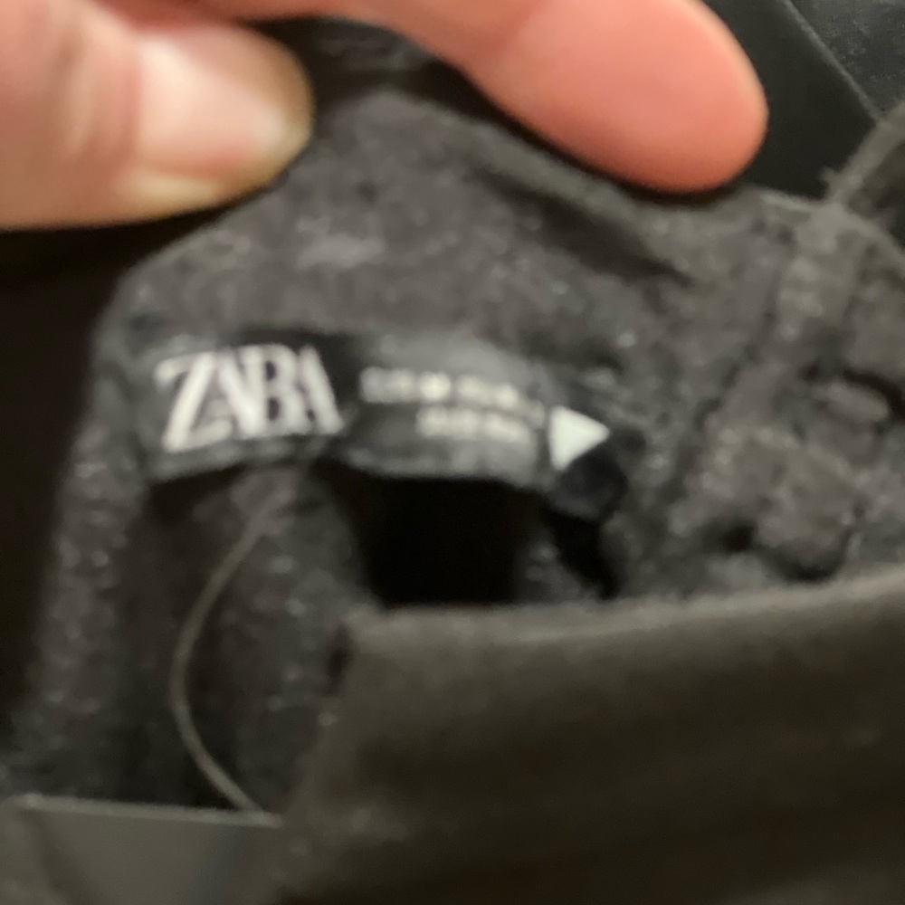 Zara Strapless Black Dress - Picture 3 of 3